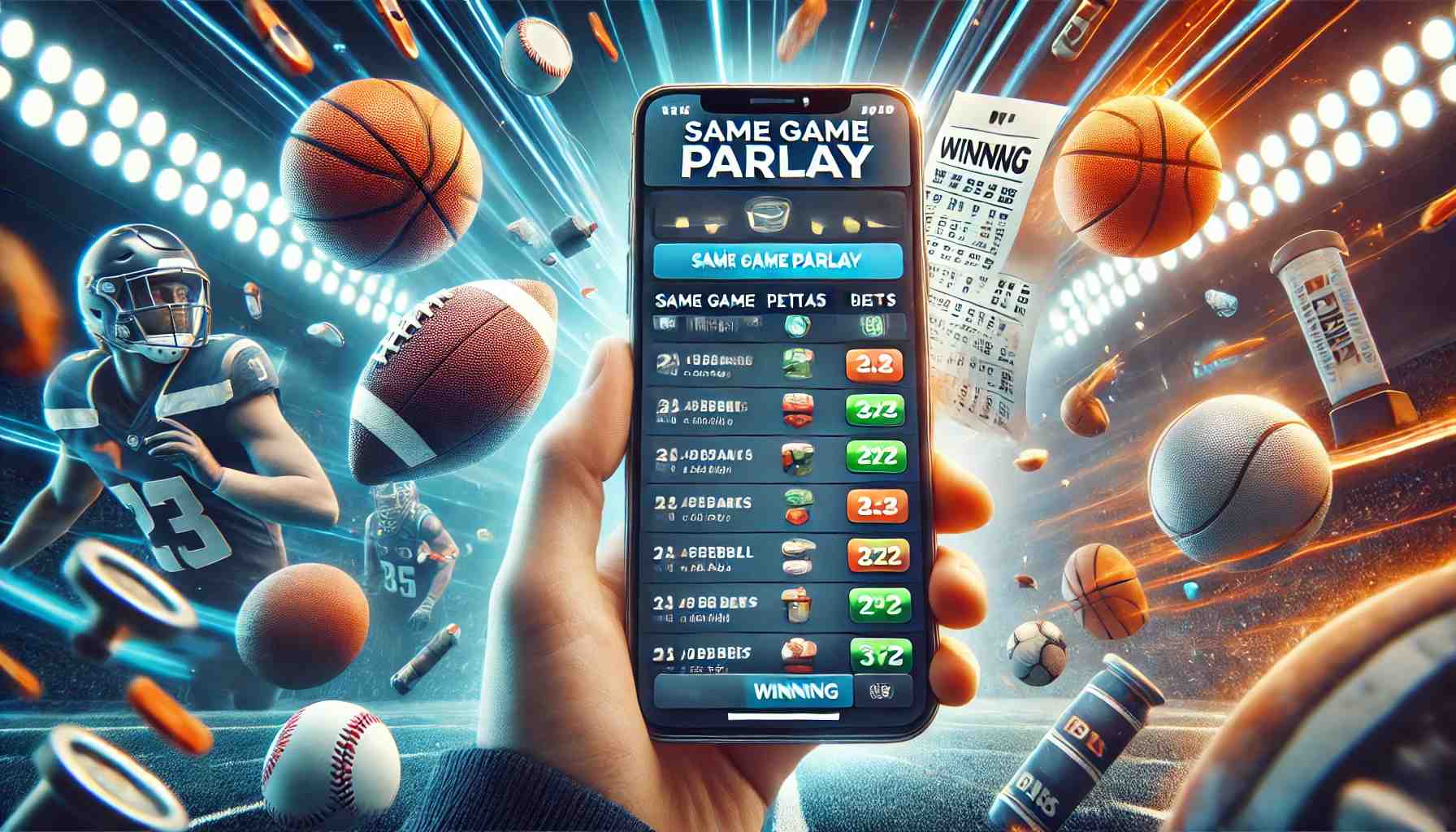 Same game parlays are a fun way to add excitement to your sports betting experience.